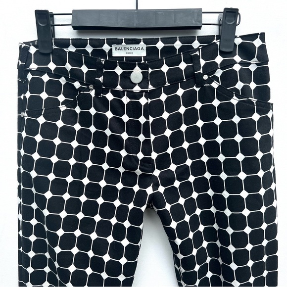Balenciaga like new skinny pants 36 abstract euc 2014 - Picture 11 of 11